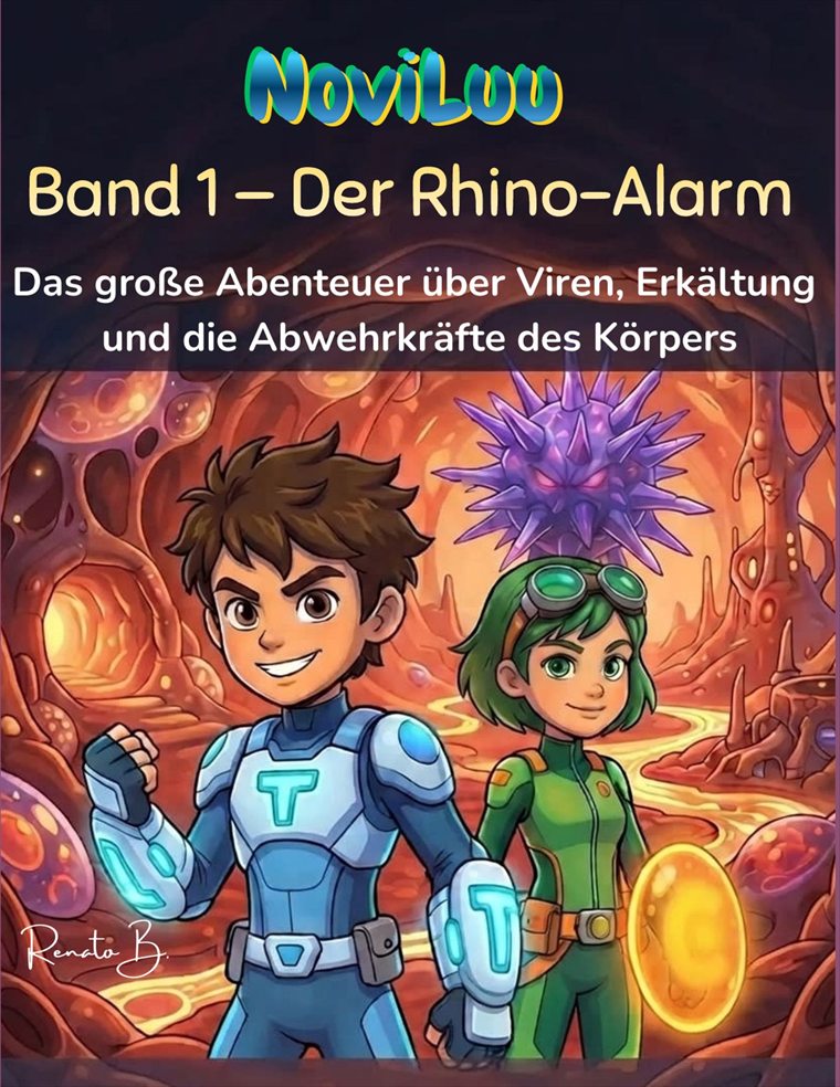 Cover NoviLuu Band 1 – Der Rhino-Alarm