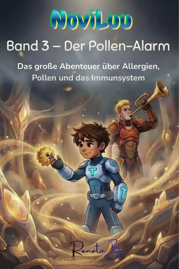 Cover NoviLuu Band 3 – Der Pollen-Alarm